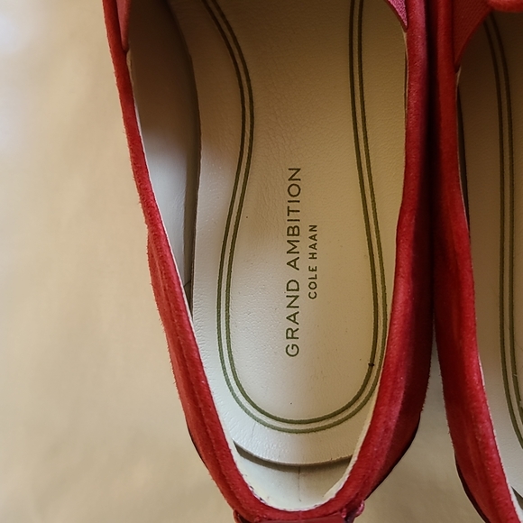 Cole Haan red slip on - Picture 5 of 6